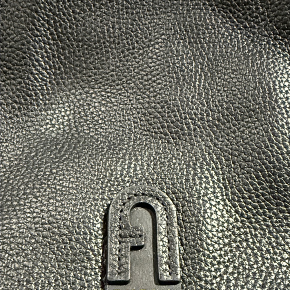 Furla Black Leather Shoulder Bag - Picture 2 of 9
